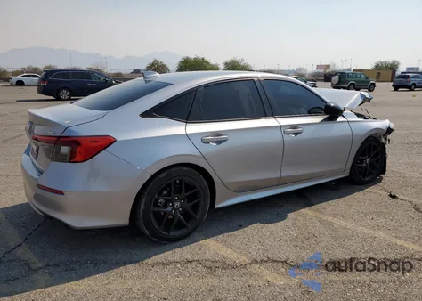 2022 Honda Civic Sport из США, поврежденный, VIN 2HGFE2F56NH515437